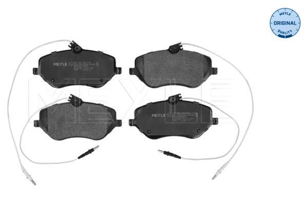 Jeu de 4 plaquettes de frein MEYLE ref. 025 241 3317/W