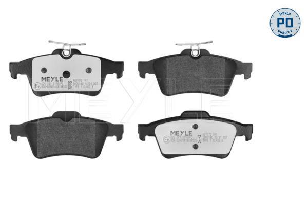 Jeu de 4 plaquettes de frein MEYLE ref. 025 241 3716/PD