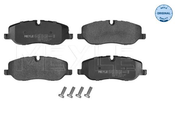 Jeu de 4 plaquettes de frein MEYLE ref. 025 241 9118