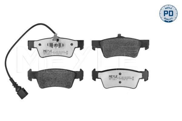 Jeu de 4 plaquettes de frein MEYLE ref. 025 243 6719/PD