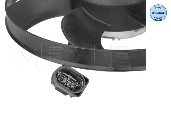 Ventilateur de refroidissement du moteur (Motoventilateur) MEYLE ref. 100 236 0050