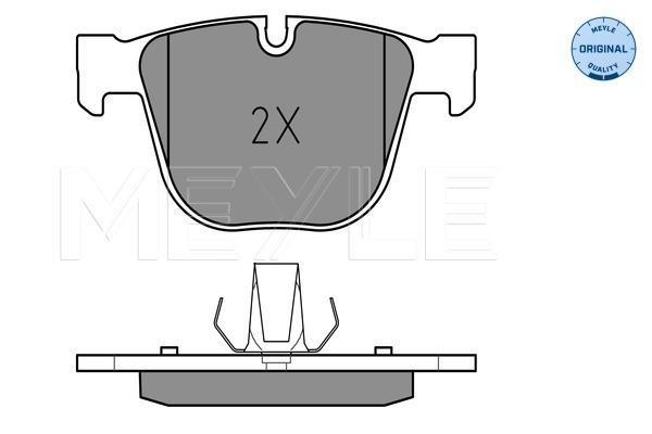 Jogo de 4 pastilhas de travão MEYLE ref. 025 237 3017