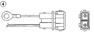 Débitmètre de masse d'air NGK ref. 96418