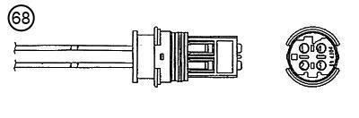 Sonde lambda (Sonde à oxygène) NGK ref. 0427