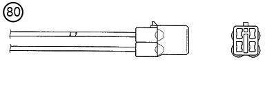 Sonde lambda (Sonde à oxygène) NGK ref. 0450