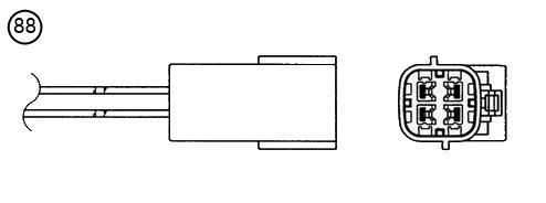 Sonda Lambda NGK ref. 96918