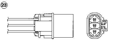 Débitmètre de masse d'air NGK 91743