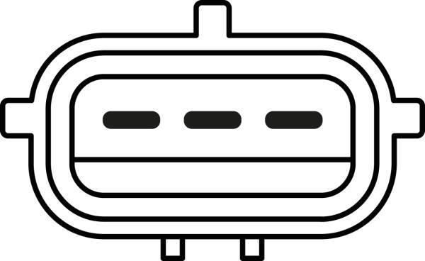Capteur, pression du tuyau d'admission NGK 97513