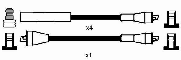 Juego de cables de encendido NGK ref. 0772