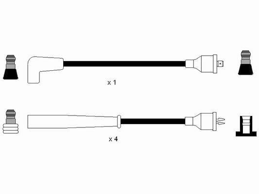 Juego de cables de encendido NGK 8290