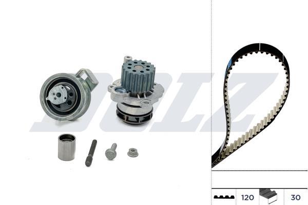 Bomba de agua + kit correa distribución DOLZ ref. KD105