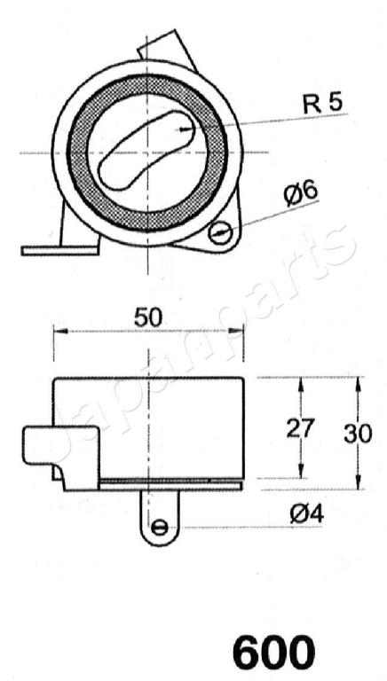 Tendeur de courroie de distribution JAPANPARTS ref. BE-600