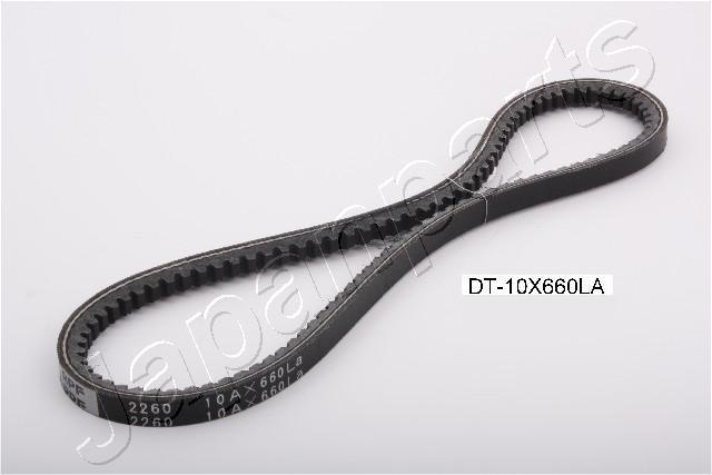 Courroie trapézoïdale à nervures JAPANPARTS DT-10X660LA