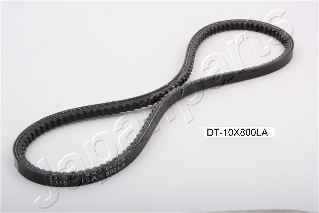Courroie trapézoïdale à nervures JAPANPARTS DT-10X800LA