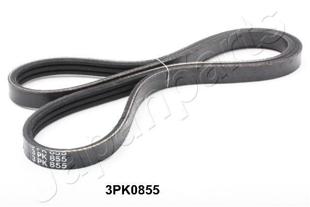 Courroie trapézoïdale à nervures JAPANPARTS DV-3PK0855