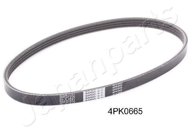 Courroie trapézoïdale à nervures JAPANPARTS DV-4PK0665
