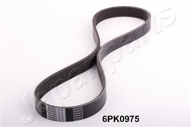 Courroie trapézoïdale à nervures JAPANPARTS ref. DV-6PK0975