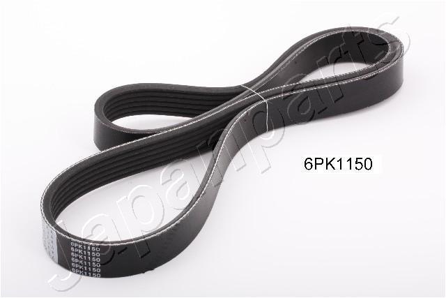 Courroie trapézoïdale à nervures JAPANPARTS ref. DV-6PK1150