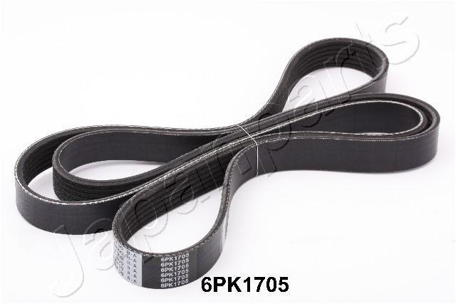 Courroie trapézoïdale à nervures JAPANPARTS DV-6PK1705