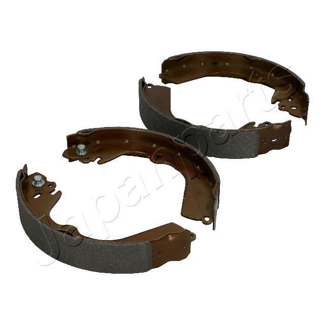 Jeu de 4 mâchoires de frein (Garniture de frein à tambour) JAPANPARTS ref. GF-116AF
