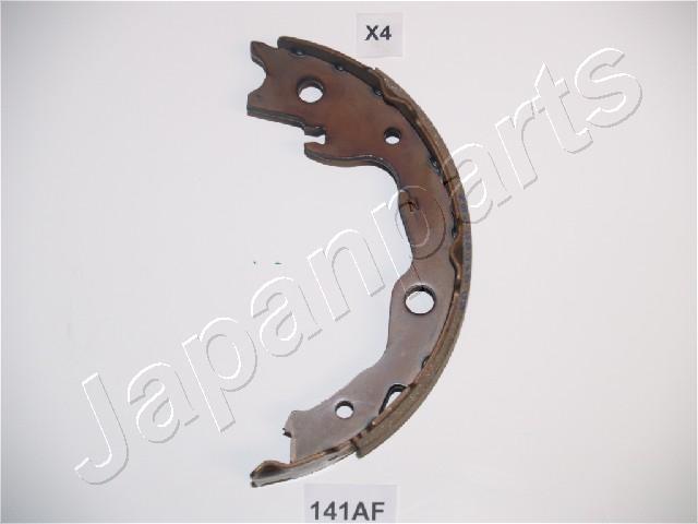 Jeu de 4 mâchoires de frein (Garniture de frein à tambour) JAPANPARTS ref. GF-141AF