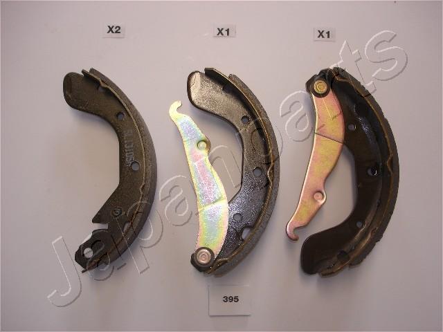 Jeu de 4 mâchoires de frein (Garniture de frein à tambour) JAPANPARTS ref. GF-395AF