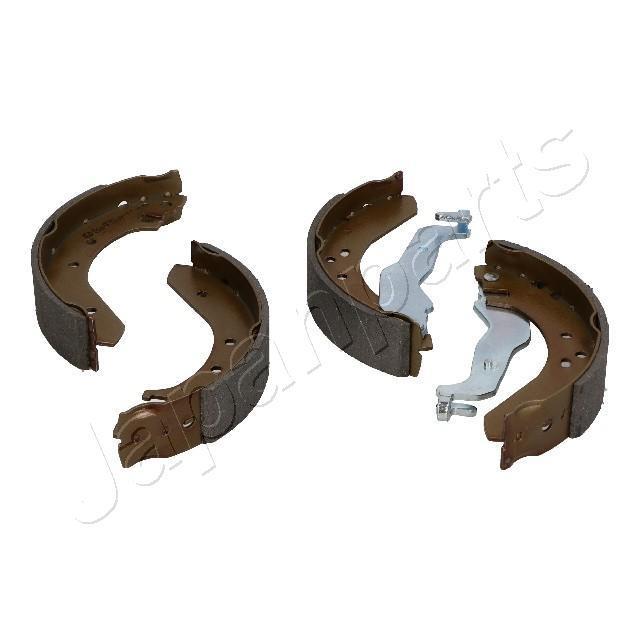 Jeu de 4 mâchoires de frein (Garniture de frein à tambour) JAPANPARTS ref. GF-410AF