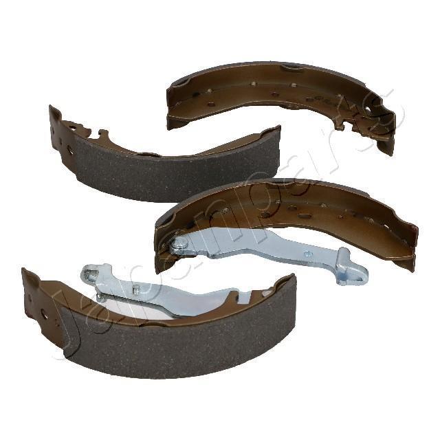 Jeu de 4 mâchoires de frein (Garniture de frein à tambour) JAPANPARTS ref. GF-410AF