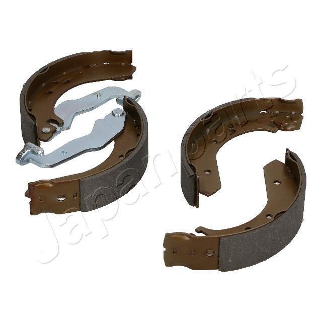 Jeu de 4 mâchoires de frein (Garniture de frein à tambour) JAPANPARTS ref. GF-410AF