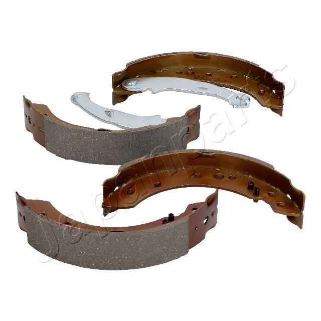 Jeu de 4 mâchoires de frein (Garniture de frein à tambour) JAPANPARTS ref. GF-511AF
