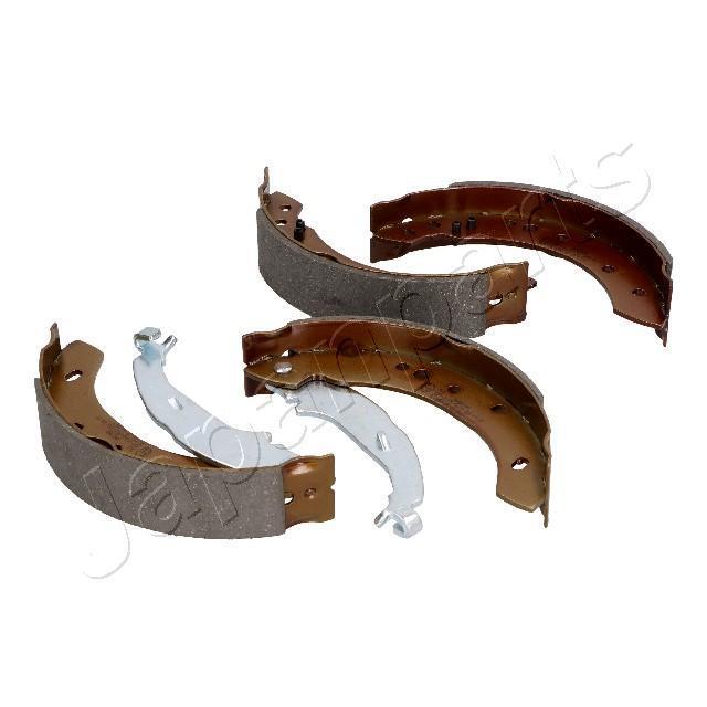 Jeu de 4 mâchoires de frein (Garniture de frein à tambour) JAPANPARTS ref. GF-511AF