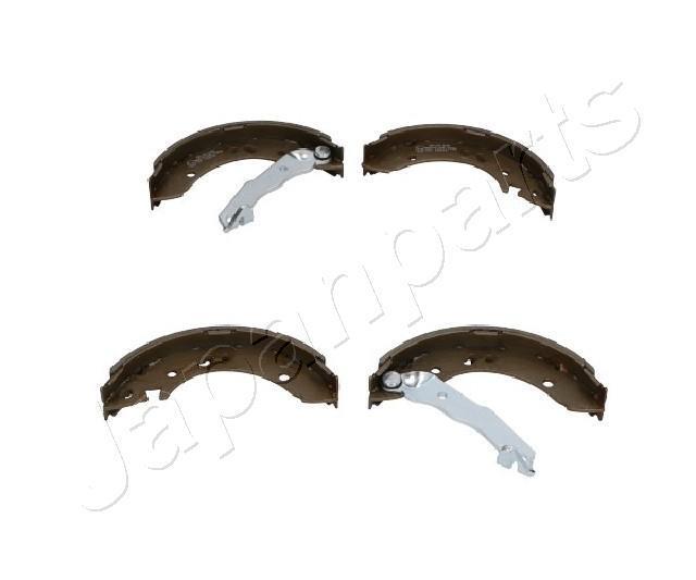 Jeu de 4 mâchoires de frein (Garniture de frein à tambour) JAPANPARTS ref. GF-595AF