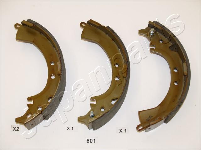 Jeu de 4 mâchoires de frein (Garniture de frein à tambour) JAPANPARTS ref. GF-601AF