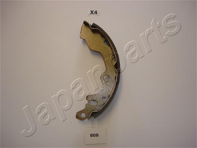 Jeu de 4 mâchoires de frein (Garniture de frein à tambour) JAPANPARTS ref. GF-808AF