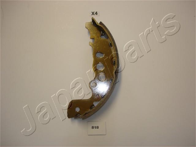 Jeu de 4 mâchoires de frein (Garniture de frein à tambour) JAPANPARTS ref. GF-818AF