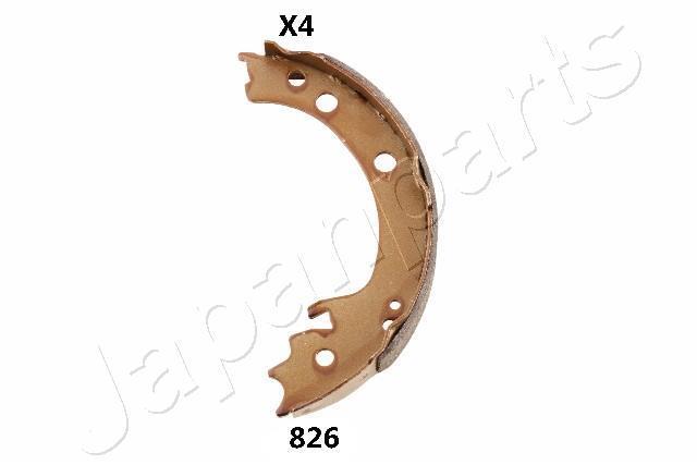 Jeu de mâchoires de frein à main (Mâchoire de frein à main) JAPANPARTS ref. GF-826AF