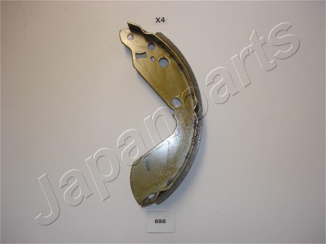 Jeu de 4 mâchoires de frein (Garniture de frein à tambour) JAPANPARTS ref. GF-898AF