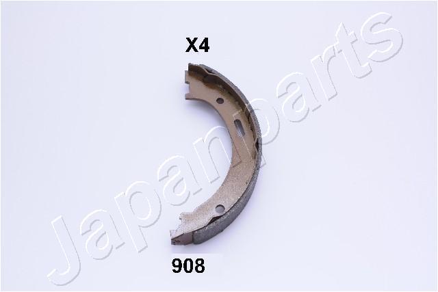 Jeu de mâchoires de frein à main (Mâchoire de frein à main) JAPANPARTS ref. GF-908AF
