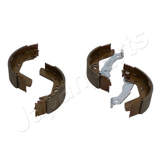 Jeu de 4 mâchoires de frein (Garniture de frein à tambour) JAPANPARTS ref. GF-H13AF