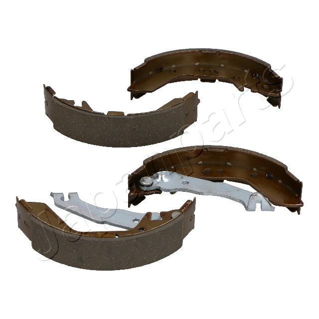 Jeu de 4 mâchoires de frein (Garniture de frein à tambour) JAPANPARTS ref. GF-H13AF