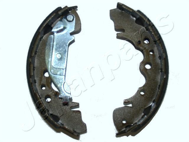 Jeu de 4 mâchoires de frein (Garniture de frein à tambour) JAPANPARTS ref. GF-K01AF