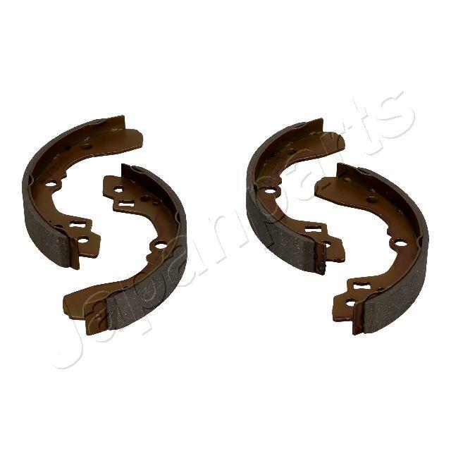 Jeu de 4 mâchoires de frein (Garniture de frein à tambour) JAPANPARTS ref. GF-K07AF