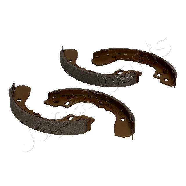 Jeu de 4 mâchoires de frein (Garniture de frein à tambour) JAPANPARTS ref. GF-K07AF