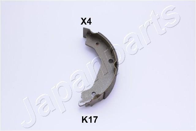 Jeu de mâchoires de frein à main (Mâchoire de frein à main) JAPANPARTS ref. GF-K17AF