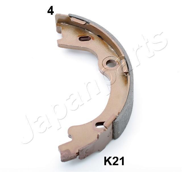 Jeu de mâchoires de frein à main (Mâchoire de frein à main) JAPANPARTS ref. GF-K21AF