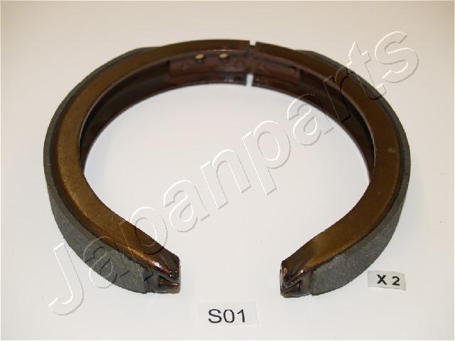 Jeu de mâchoires de frein à main (Mâchoire de frein à main) JAPANPARTS ref. GF-S01AF