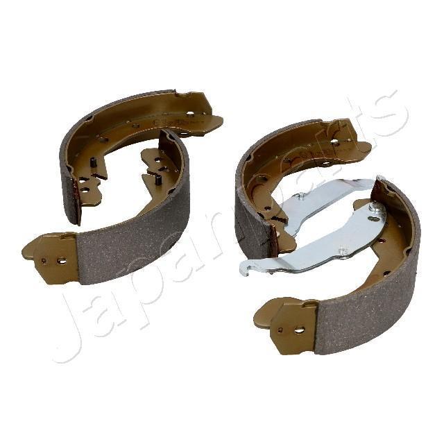 Jeu de 4 mâchoires de frein (Garniture de frein à tambour) JAPANPARTS ref. GF-W02AF