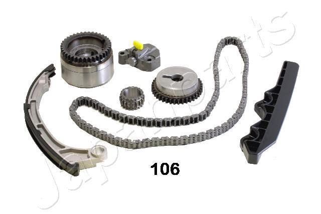 Jeu de distribution à chaînes (Kit chaîne de distribution) JAPANPARTS ref. KDK-106V