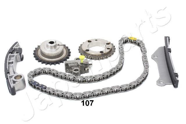 Jeu de distribution à chaînes (Kit chaîne de distribution) JAPANPARTS ref. KDK-107