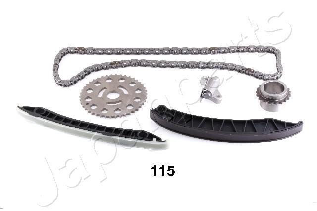 Jeu de distribution à chaînes (Kit chaîne de distribution) JAPANPARTS ref. KDK-115